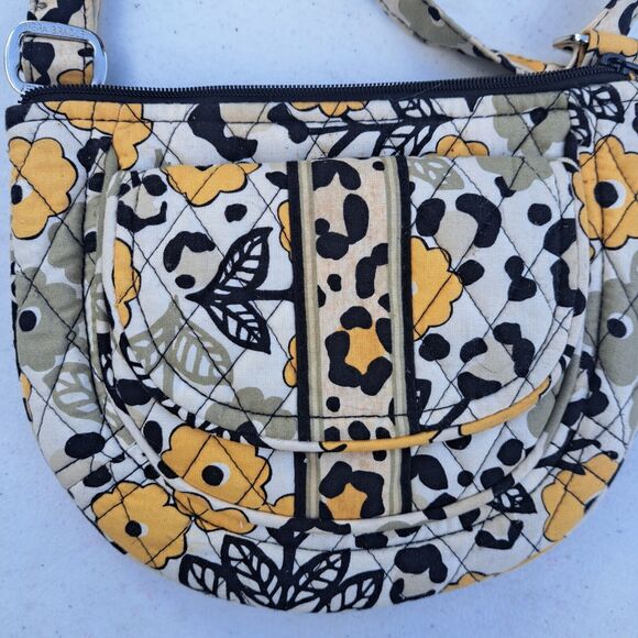 Vera Bradley Lizzy Crossbody Purse Handbag Go Wild - Picture 4 of 16